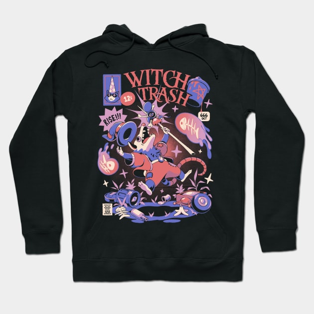 Witch Trash Hoodie by Ilustrata